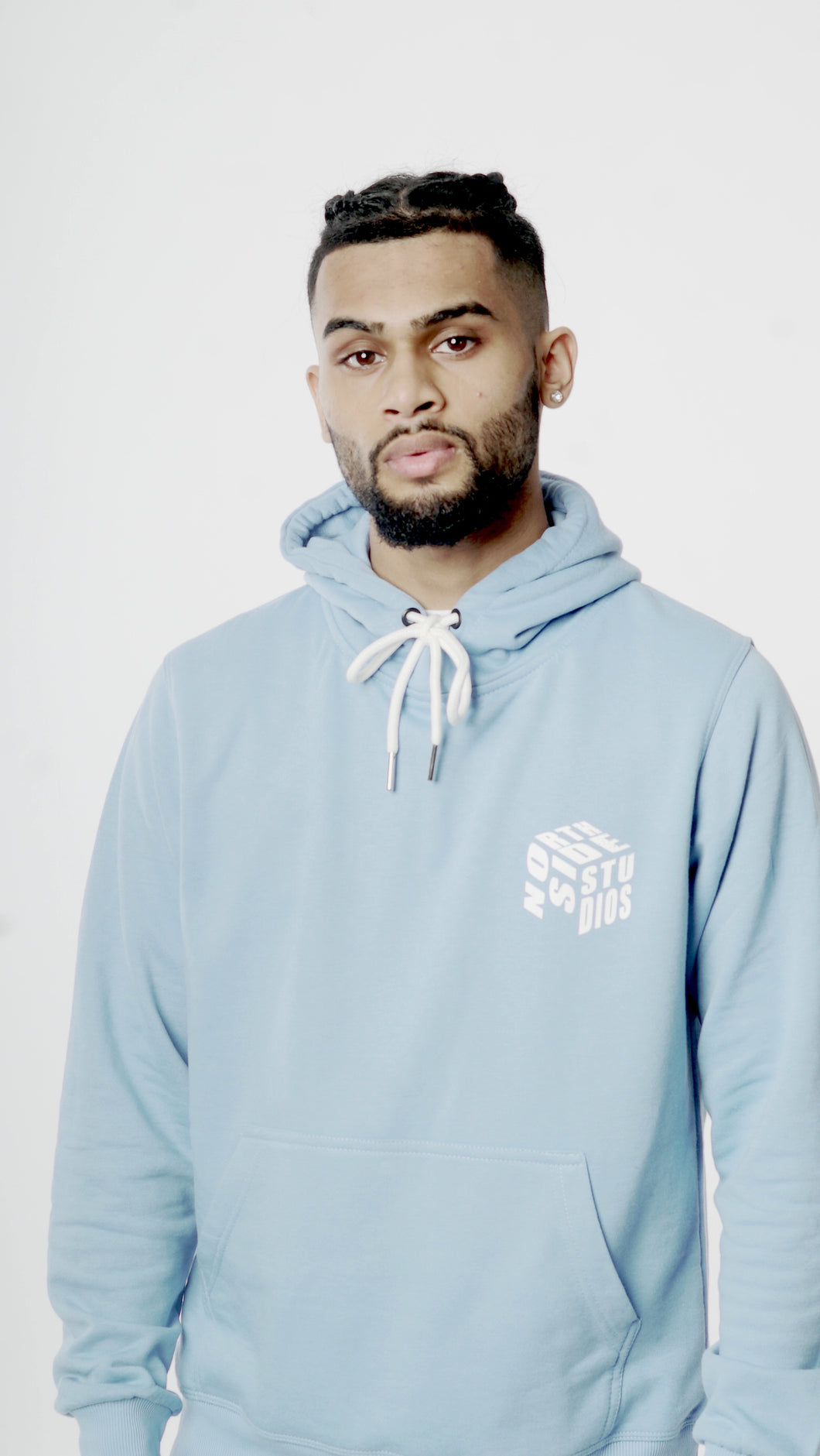 Baby Blue NS Box Hoodie