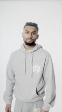 Load image into Gallery viewer, Grey NS Box Hoodie
