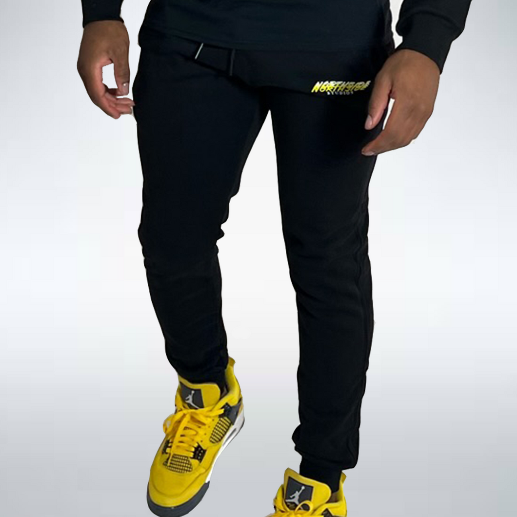 Black NS triple yellow bottoms